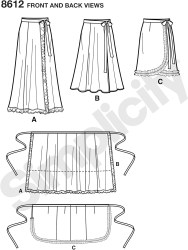 8612 simp skirt line